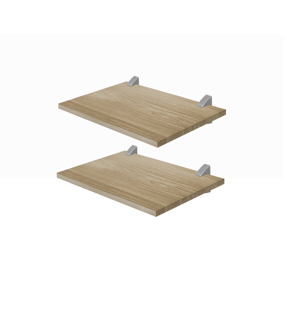 REPISAS CONCEPT40 ROBLE PACKX2 - 1