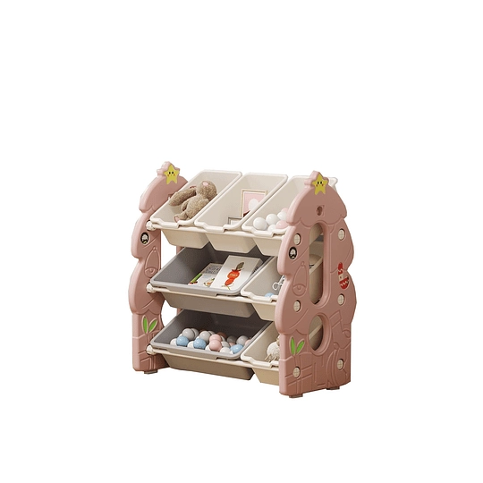 ORGANIZADOR SUNNY 7 ROSADA - 1