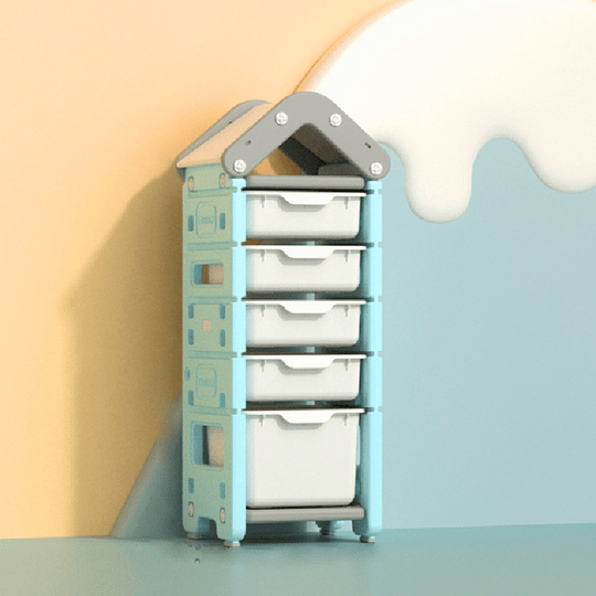 ORGANIZADOR KIDSCOOL 5 SUNNY TECHO AZUL CIELO - 2
