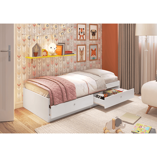 CAMA INFANTIL KIDSCOOL CARIÑO BLANCA - 2
