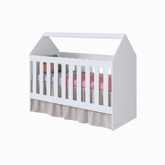 CUNA KIDSCOOL CASITA 60 MONTESSORI BLANCA - 1