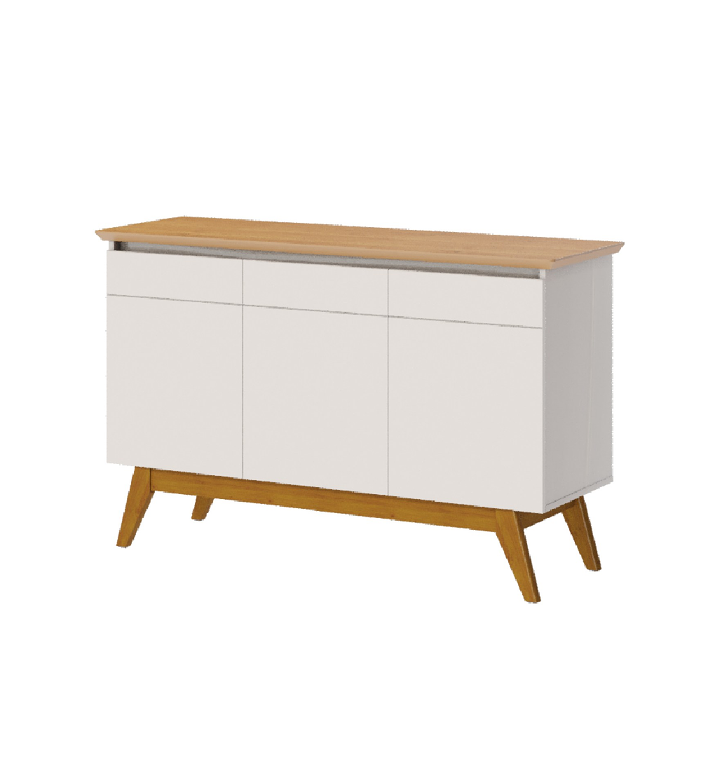 BUFFET BE DESIGN CLASSIC MDP BLANCO 66833 1.25 PUERTAS CARAMELO - 1