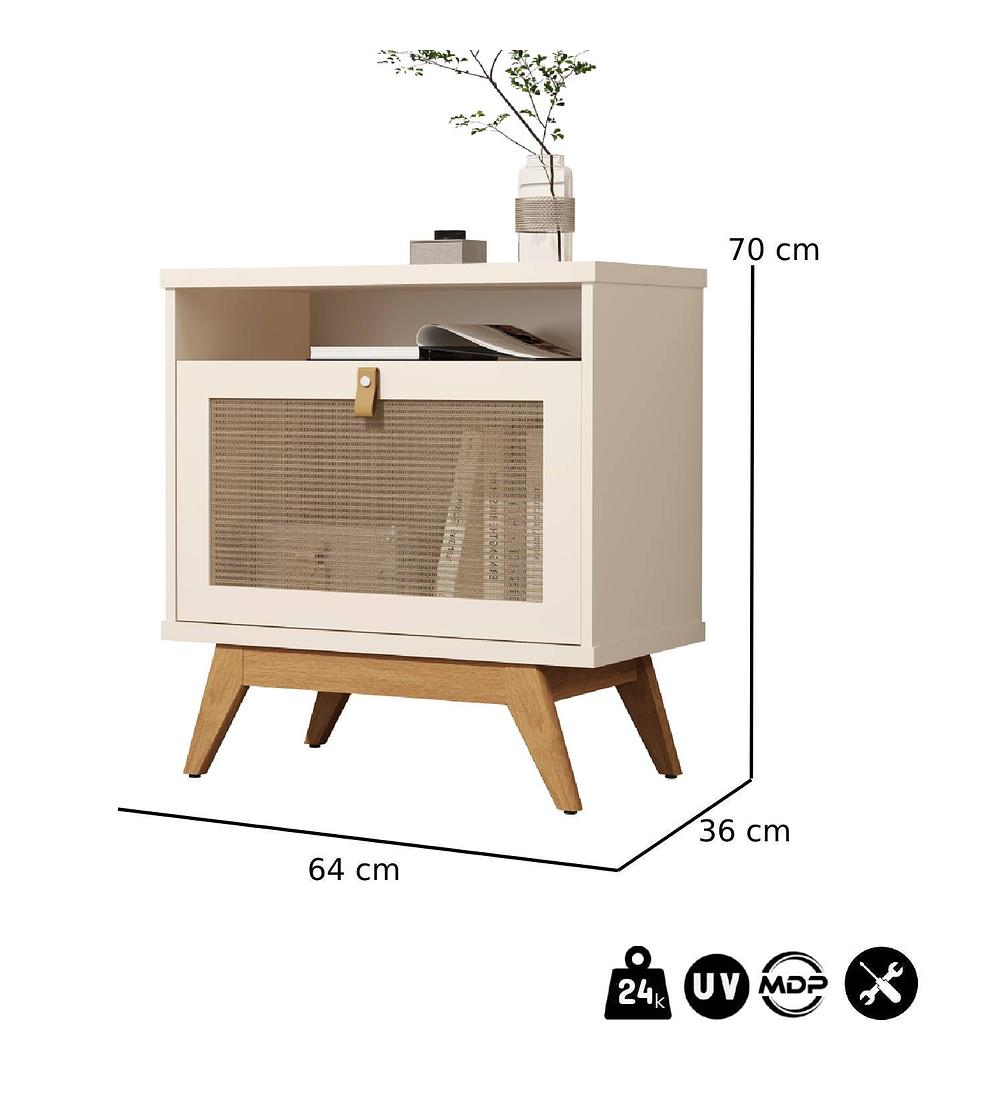 VELADOR BE DESIGN MDP NUDE CAMU CAMU - 3