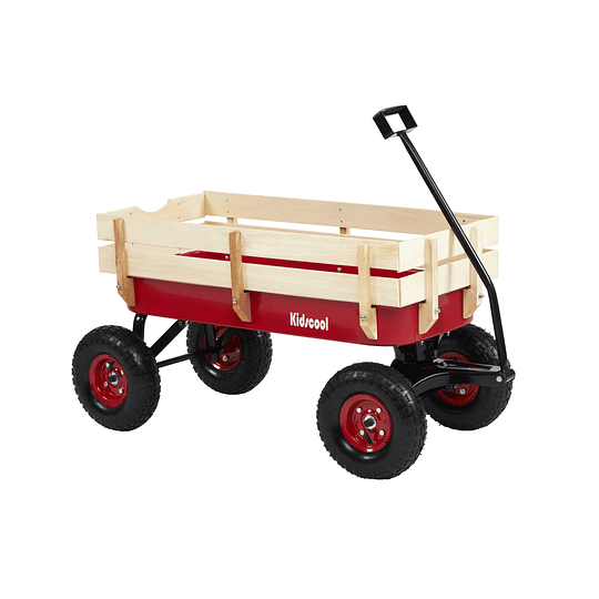 CARRO DE ARRASTRE KIDSCOOL WAGON ROJO - 1