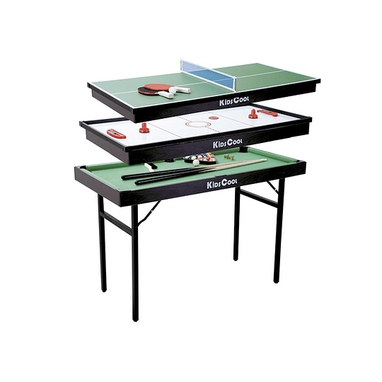 MESA DE JUEGOS MULTIPLE 3 EN 1 - 1