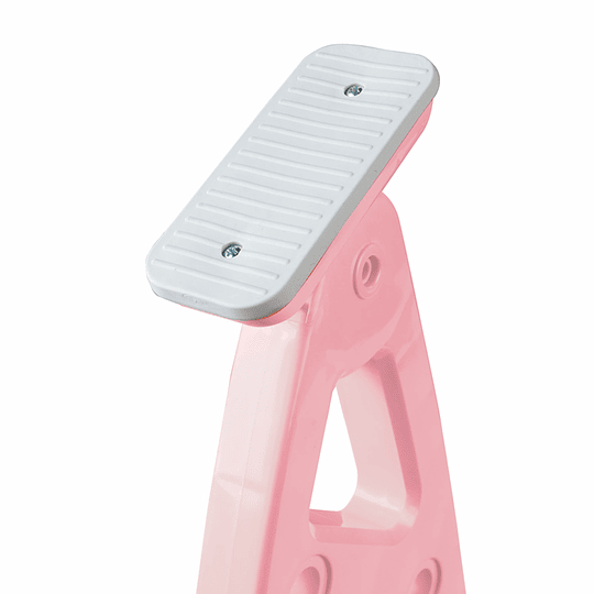 ASIENTO ENTRENADOR INODORO KIDSCOOL ROSADO CON ESCALERA - 6