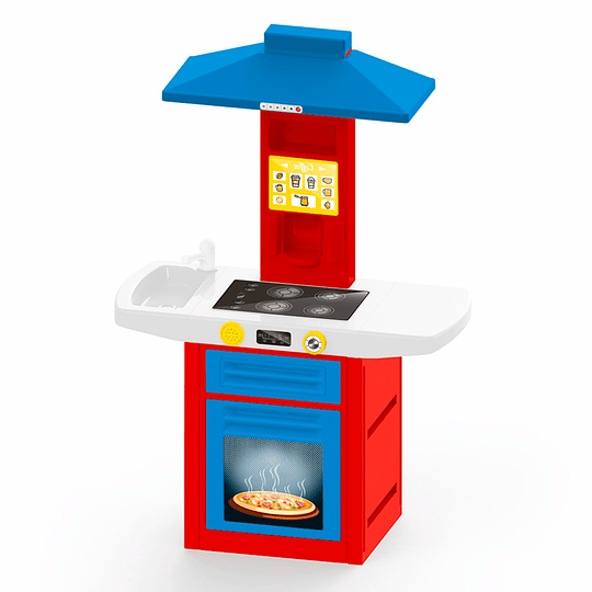COCINA INFANTIL KIDSCOOL MULTICOLOR CHEF 4506 - 2