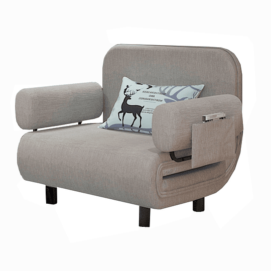 SOFÁ KIDSCOOL GRIS MINI CAMA INFANTIL 80CM - 1