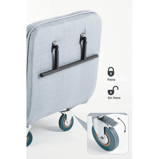 SOFÁ KIDSCOOL GRIS MINI CAMA INFANTIL 80CM - 2