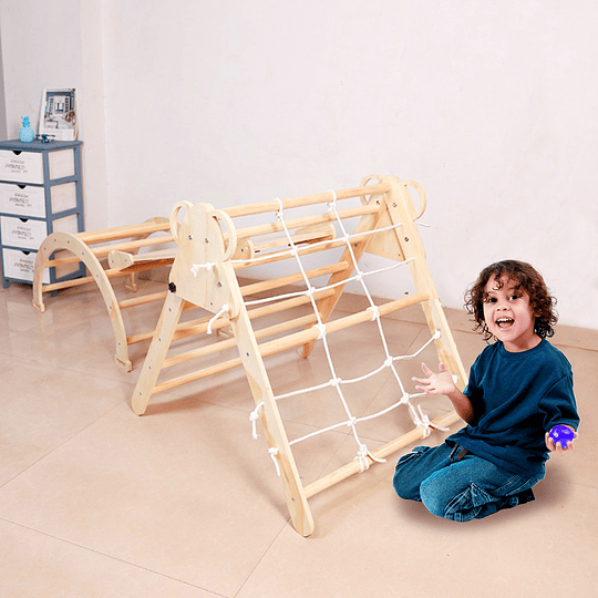 ESCALADOR MADERA 3 EN 1 MONTESSORI - 4