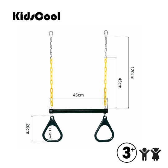 COLUMPIO KIDSCOOL AMARILLO TRAPECIO INFANTIL - 6