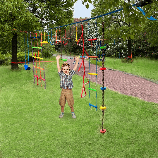 SET DE JUEGOS OBSTACULOS NINJA KIDS - 3