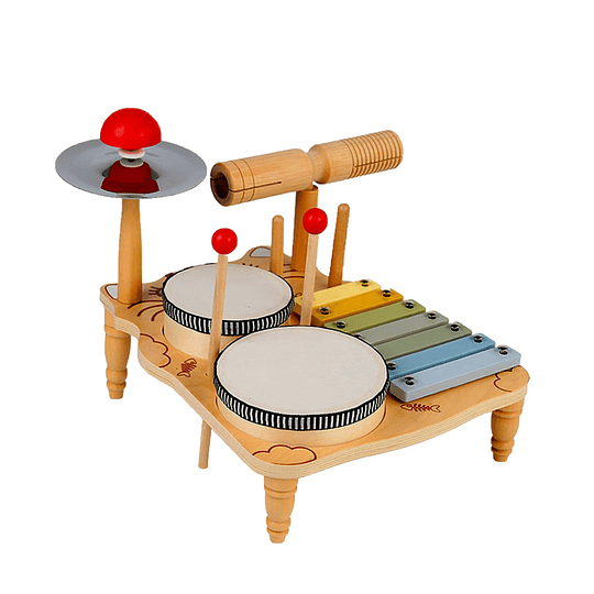 JUEGO DE BATERIA DIDACTICO MONTESSORI - 1