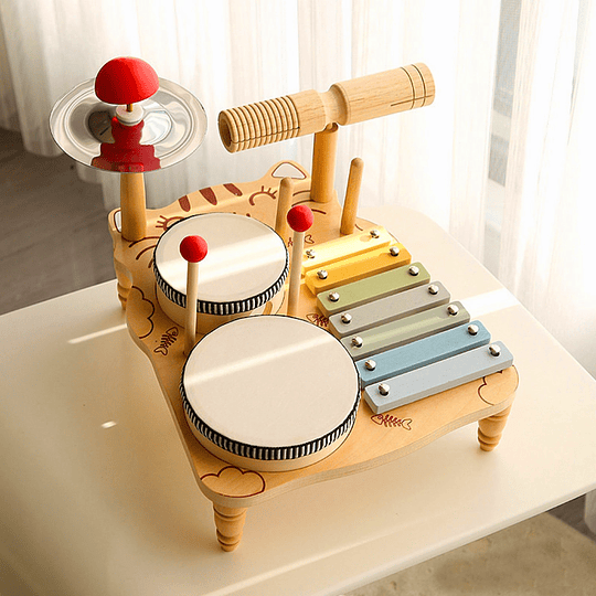JUEGO DE BATERIA DIDACTICO MONTESSORI - 2