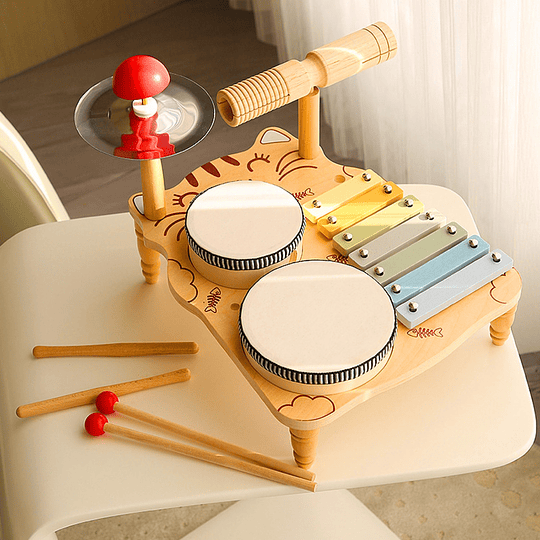 JUEGO DE BATERIA DIDACTICO MONTESSORI - 3