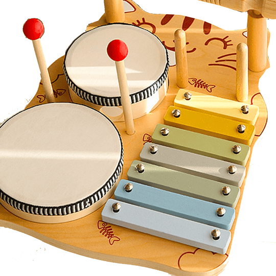 JUEGO DE BATERIA DIDACTICO MONTESSORI - 4