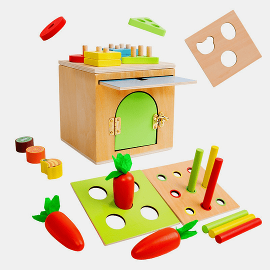 JUGUETE DIDÁCTICO KIDSCOOL MADERA MONTESSORI - 1