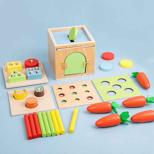 JUGUETE DIDÁCTICO KIDSCOOL MADERA MONTESSORI - 2