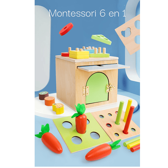 JUGUETE DIDÁCTICO KIDSCOOL MADERA MONTESSORI - 5