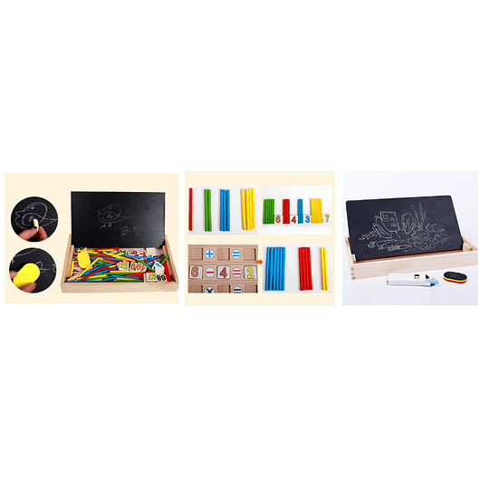 CAJA APRENDIZAJE KIDSCOOL MADERA MONTESSORI - 4