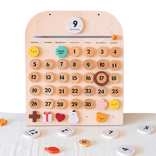 CALENDARIO KIDSCOOL MADERA MONTESSORI - 1