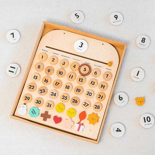 CALENDARIO KIDSCOOL MADERA MONTESSORI - 2