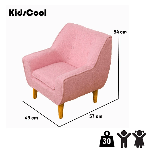 SILLON  INFANTIL MIMO ROSADO - 5