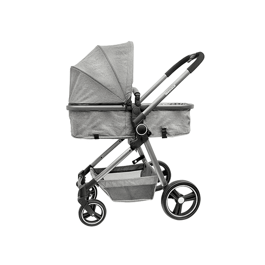 COCHE CUNA KIDSCOOL CITY COMPACT GRIS - 2
