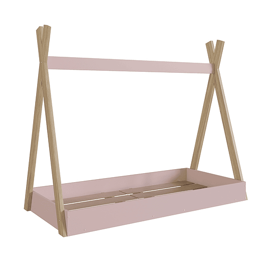 CAMA KIDSCOOL MONTESSORI INFANTIL MDF ROSADO - 1