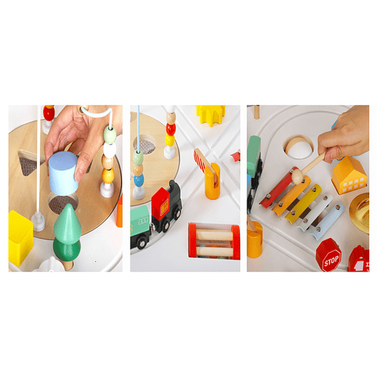 MESA KIDSCOOL 10 ACTIVIDADES C/ ACCESORIOS MULTICOLOR - 3