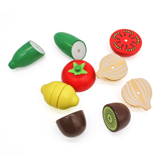 FRUTAS Y VERDURAS DIDACTICO MONTESSORI - 2