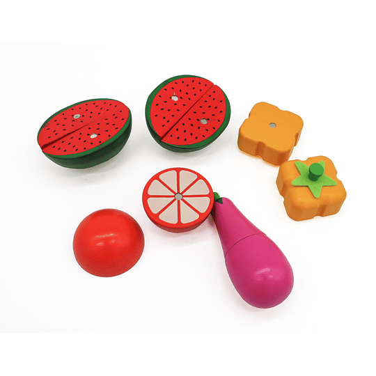 FRUTAS Y VERDURAS DIDACTICO MONTESSORI - 4