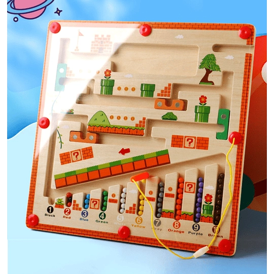 LABERINTO DIDACTICO NUMERICO MONTESSORI - 4