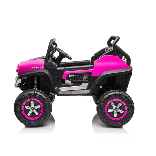 UNIMOG CONCEPT BATERIA ROSADO - 4