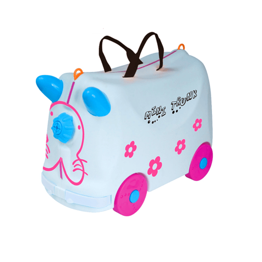 JUEGUETE MALETA KIDSCOOL BLANCA CON RUEDAS - 1
