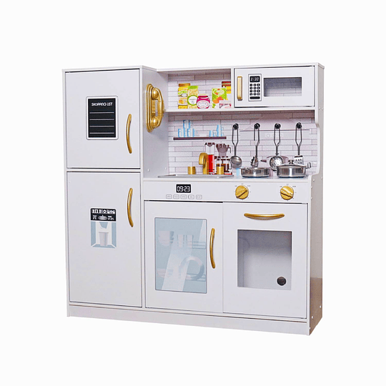COCINA KIDSCOOL FULL KITCHEN BLANCO LED KISDCOOL - 2