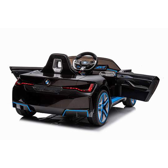 AUTO KIDSCOOL BMW I4 A BATERIA 12V NEGRO - 2