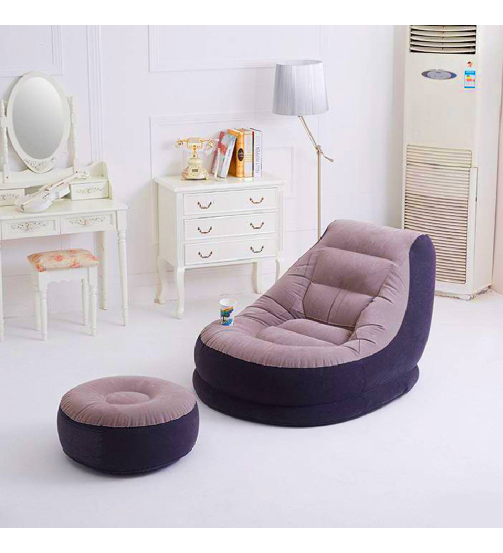 SILLON INFLABLE RELAX +POSA PIES LIVE SPORT - 2