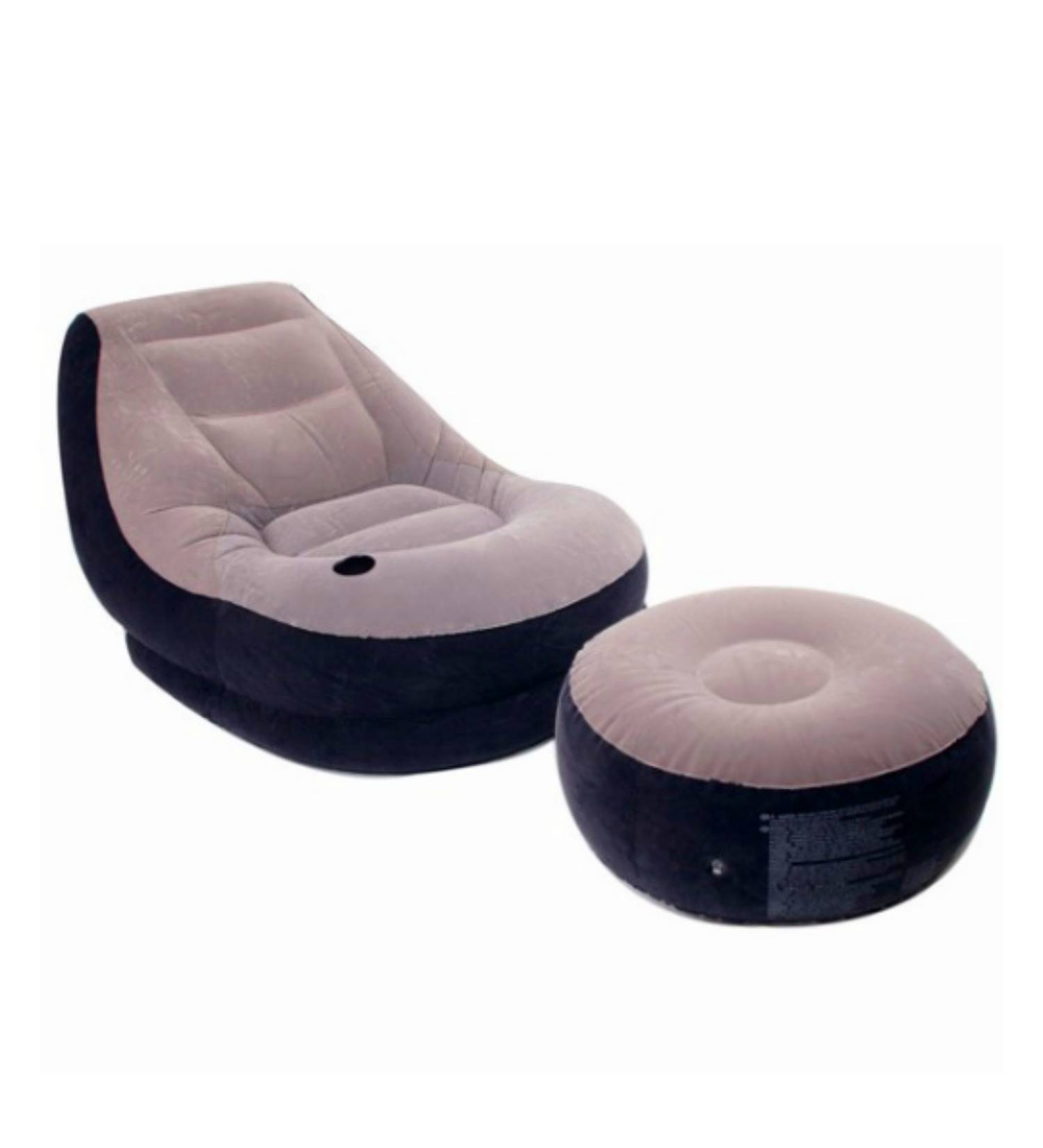 SILLON INFLABLE RELAX +POSA PIES LIVE SPORT - 3