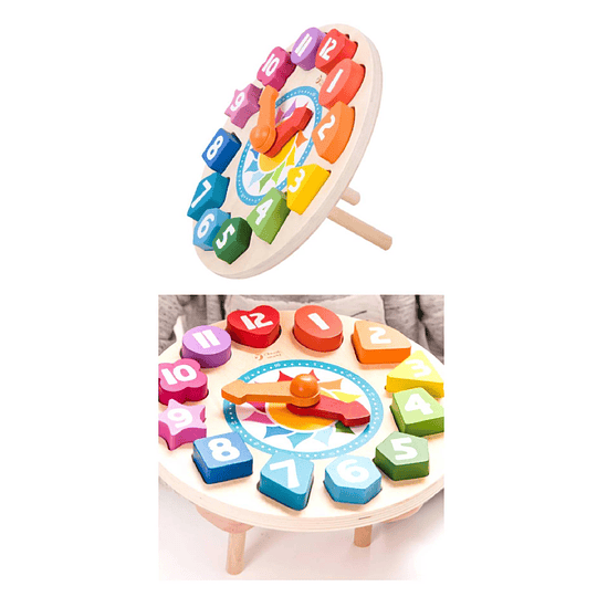 JUEGO DIDÁCTICO KIDSCOOL RELOJ TIC-TAC MULTICOLOR - 3