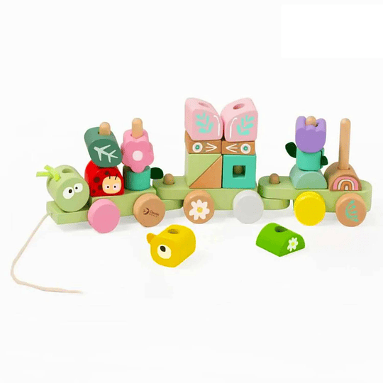 JUEGO ARRASTRE KIDSCOOL JUNGLA FELIZ MULTICOLOR - 5