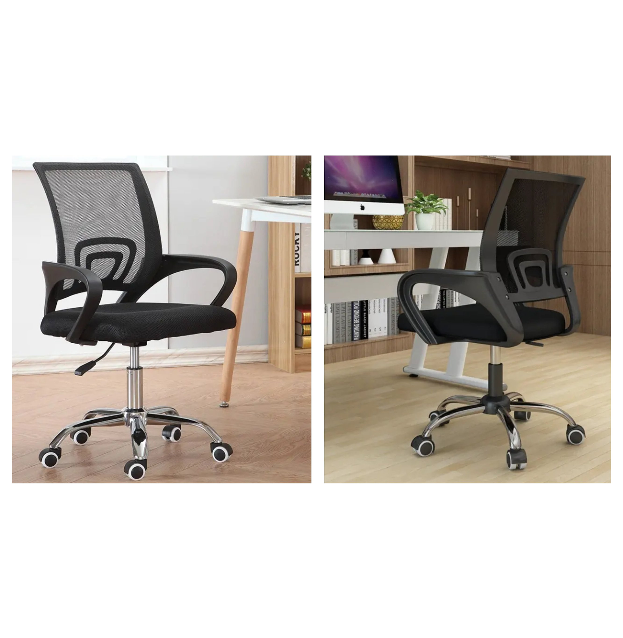 SILLA OFFICE 360° NEGRA - 3
