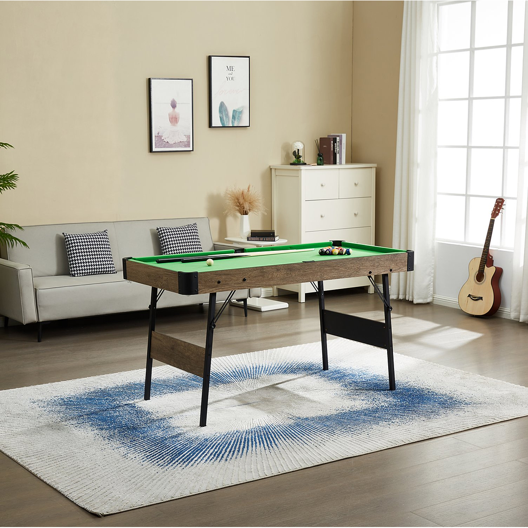 MESA DE POOL PLEGABLE TP4868 - 4