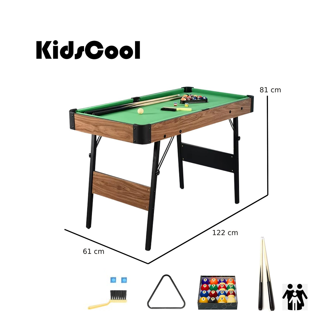 MESA DE POOL PLEGABLE TP4868 - 5