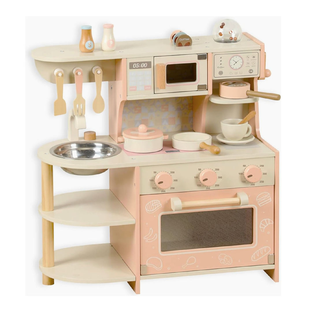 COCINA EN COLOR CAFETERA EMILY ROSADA - 3