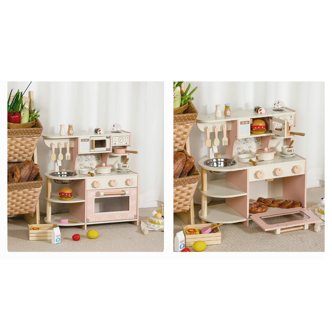 COCINA EN COLOR CAFETERA EMILY ROSADA - 6