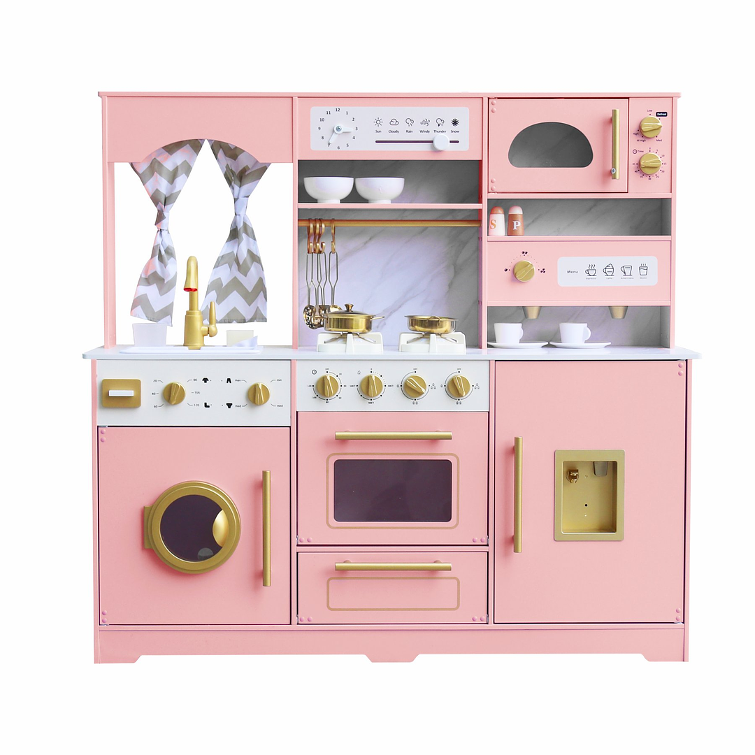 GRAN COCINA KITCHENETTE ROSADA - 1