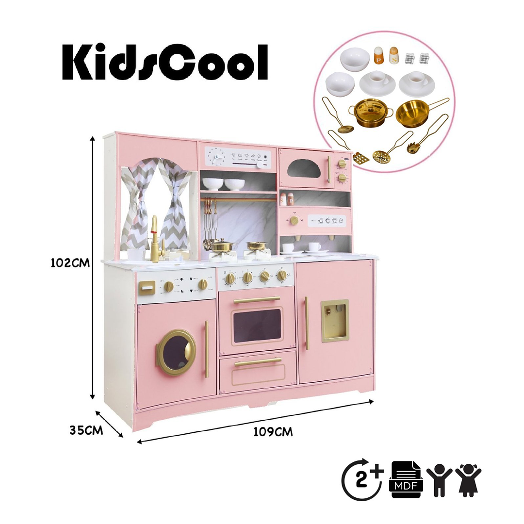 GRAN COCINA KITCHENETTE ROSADA - 5