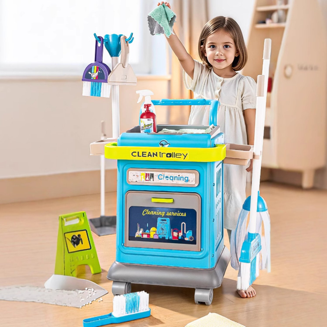 JUEGO CARRO DE LIMPIEZA KIDS - 6