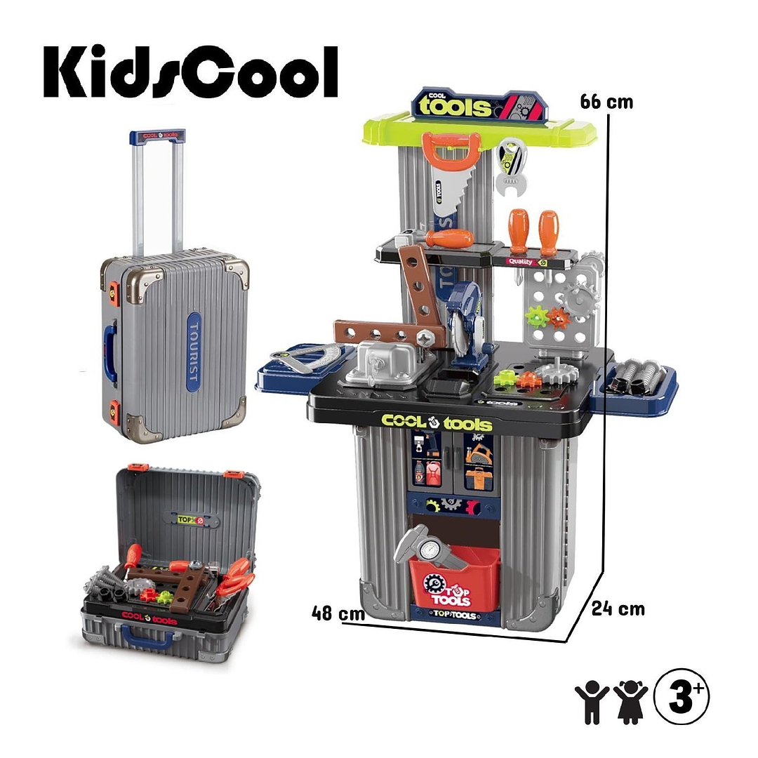 JUEGO MALETA BANCO DE HERRAMIENTAS KIDS - 5